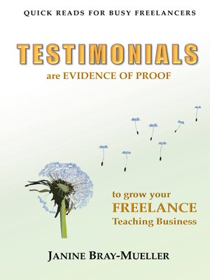 cover image of Testimonials